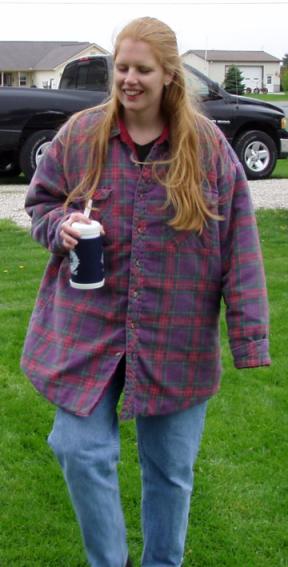 Cold but Happy Anne